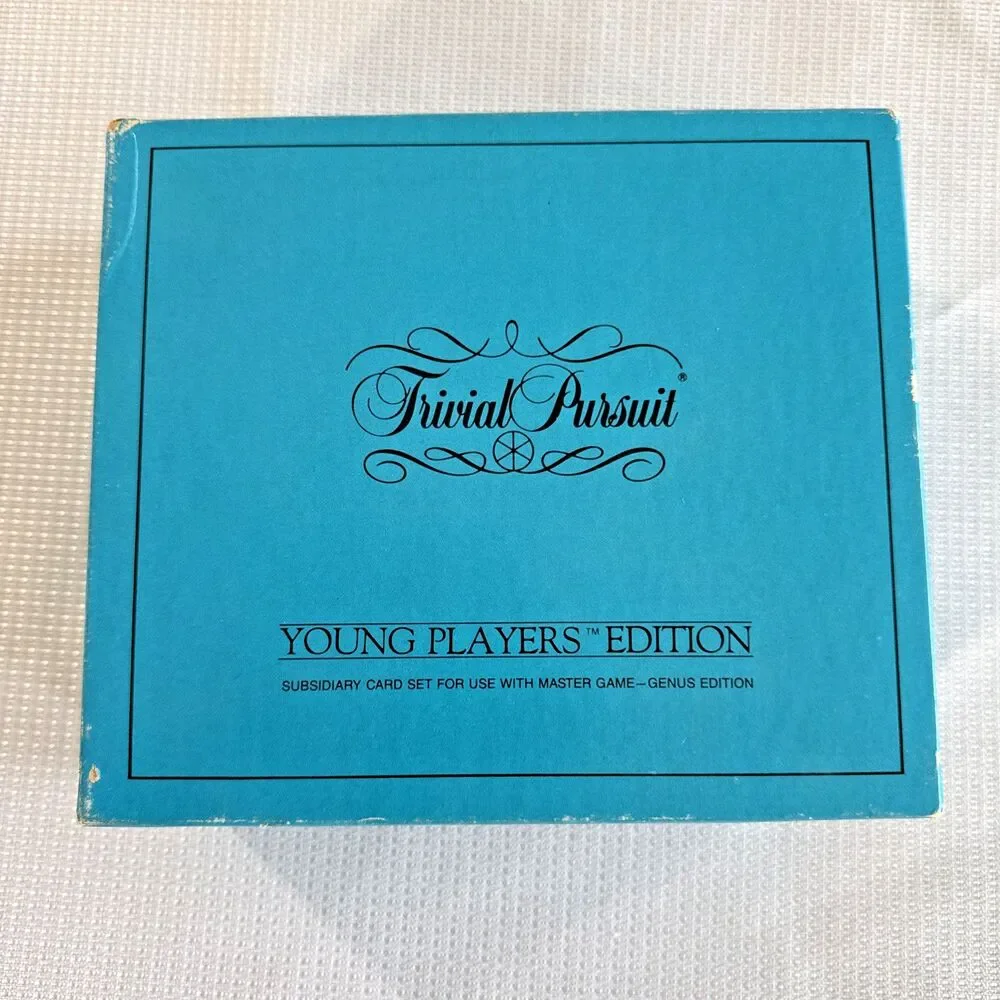 VINTAGE 1985 Trivial Pursuit Young Players Edition Subsidary Card Set for Master